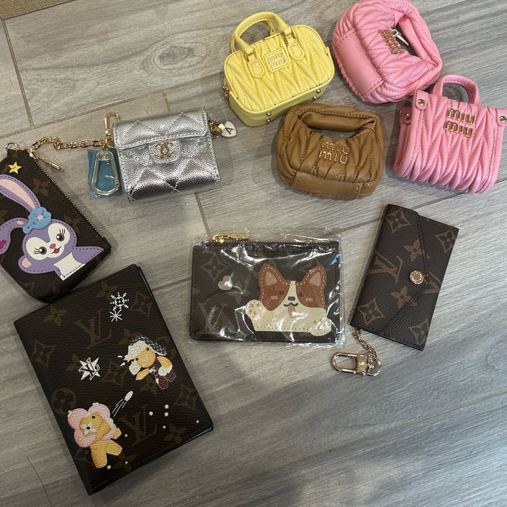 Designer AirPods holder or coin purse